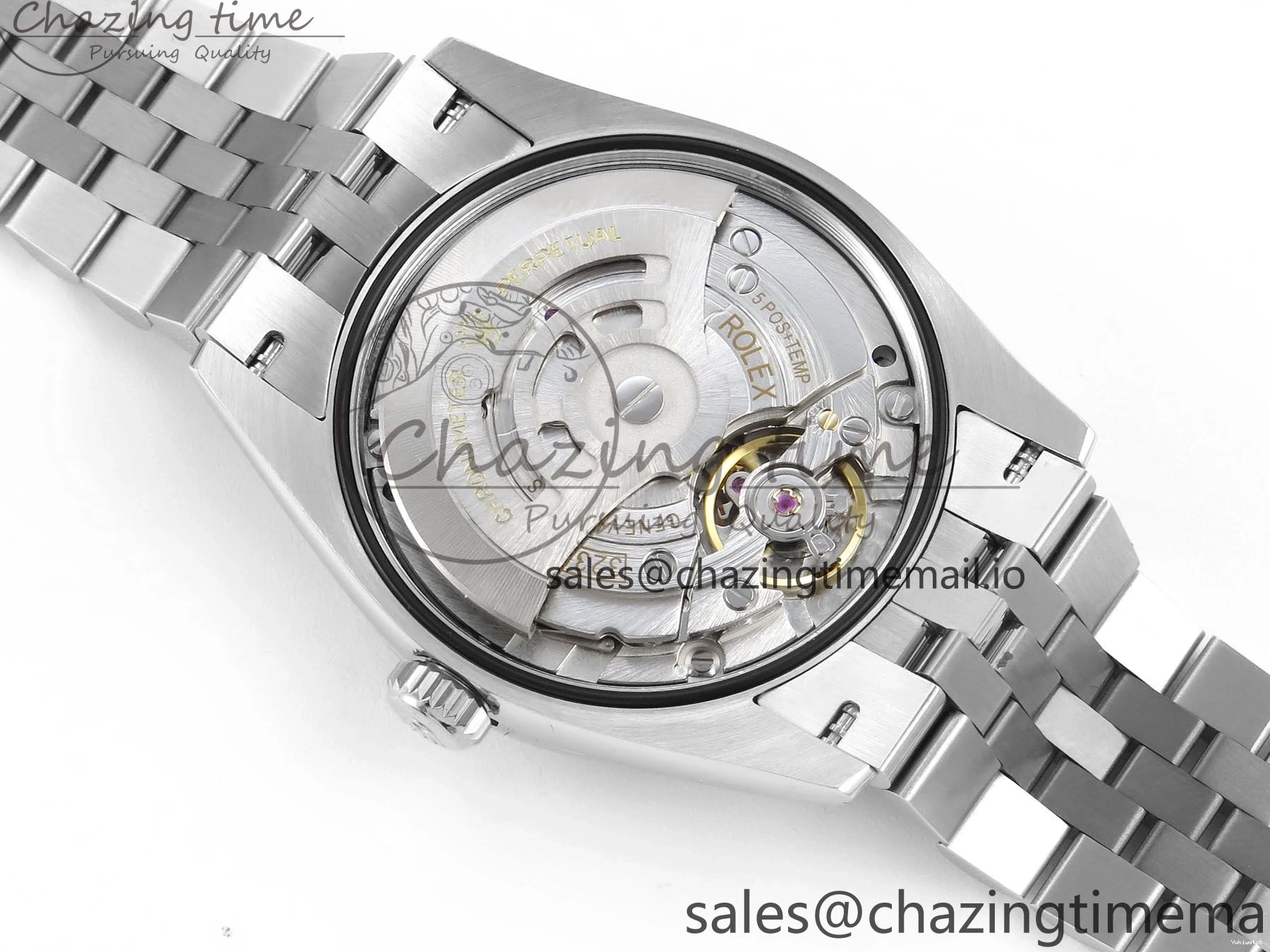 Purple Roman Edition 36 Diamonds DateJust on Bracelet A3235 Dial Jubilee Best EWEF 126234 0218